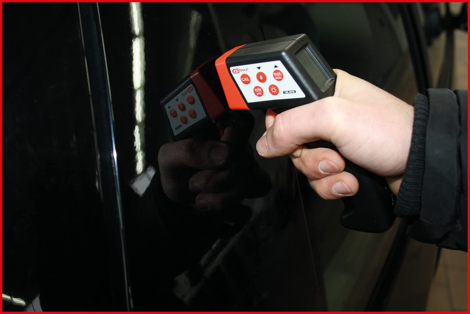 KS Tools 150.3010 Urządzenie do pomiaru grubości warstw lakieru