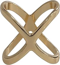 AERZETIX - Hebilla anillo de bufanda - pañuelo moda mujer decoración atuendo ropa