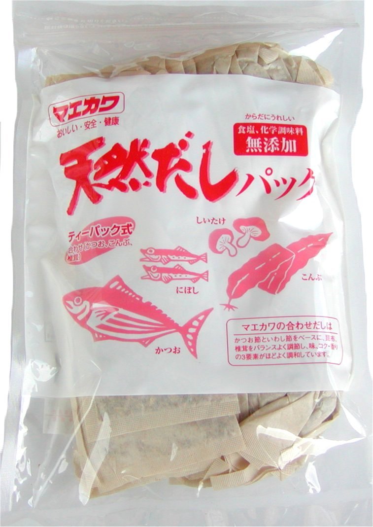 Maekawa-taste Natural Soup Stock pack, 10gx25P Special Selection, Japanese Dashi, Product in Japan