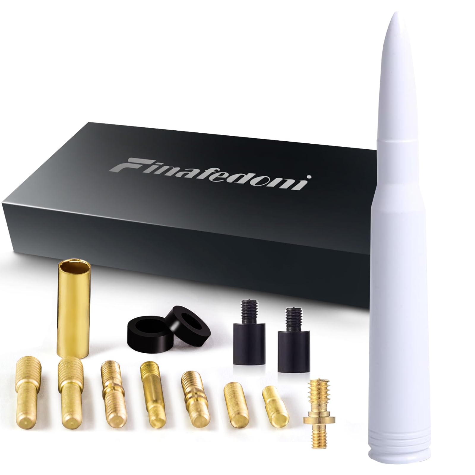 Antenne Bullet (Blanc, 14 cm)