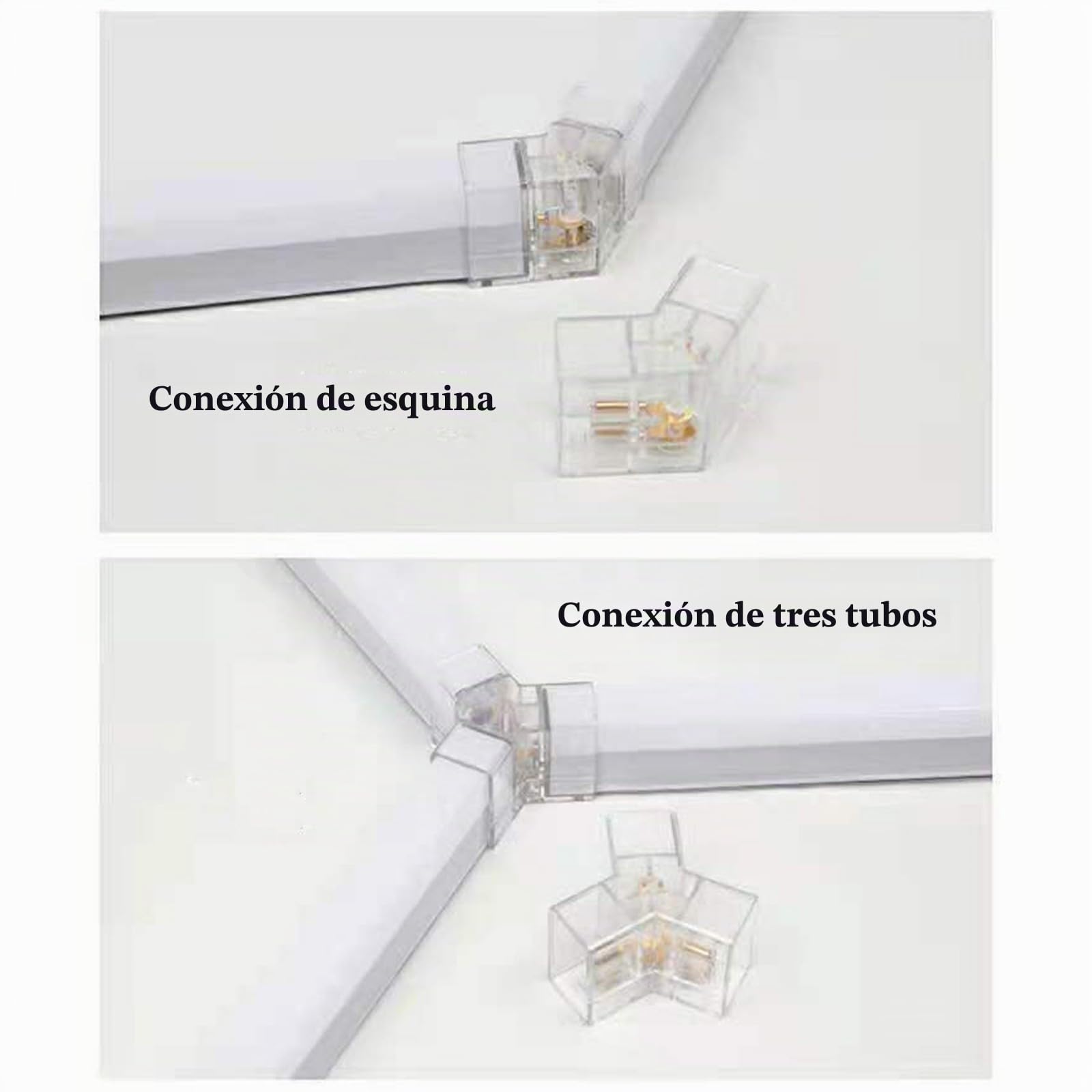 Luces LED hexagonales de panal, blancas, 120 lúmenes, 6500 K, IP54, resistentes al agua, para garaje, barbería, lavado de autos, gimnasio. 14 HEX