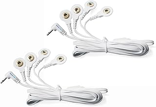 Discount TENS - Lead Wires, Port Doubler, 4 Snap Connectors, Pack of 2