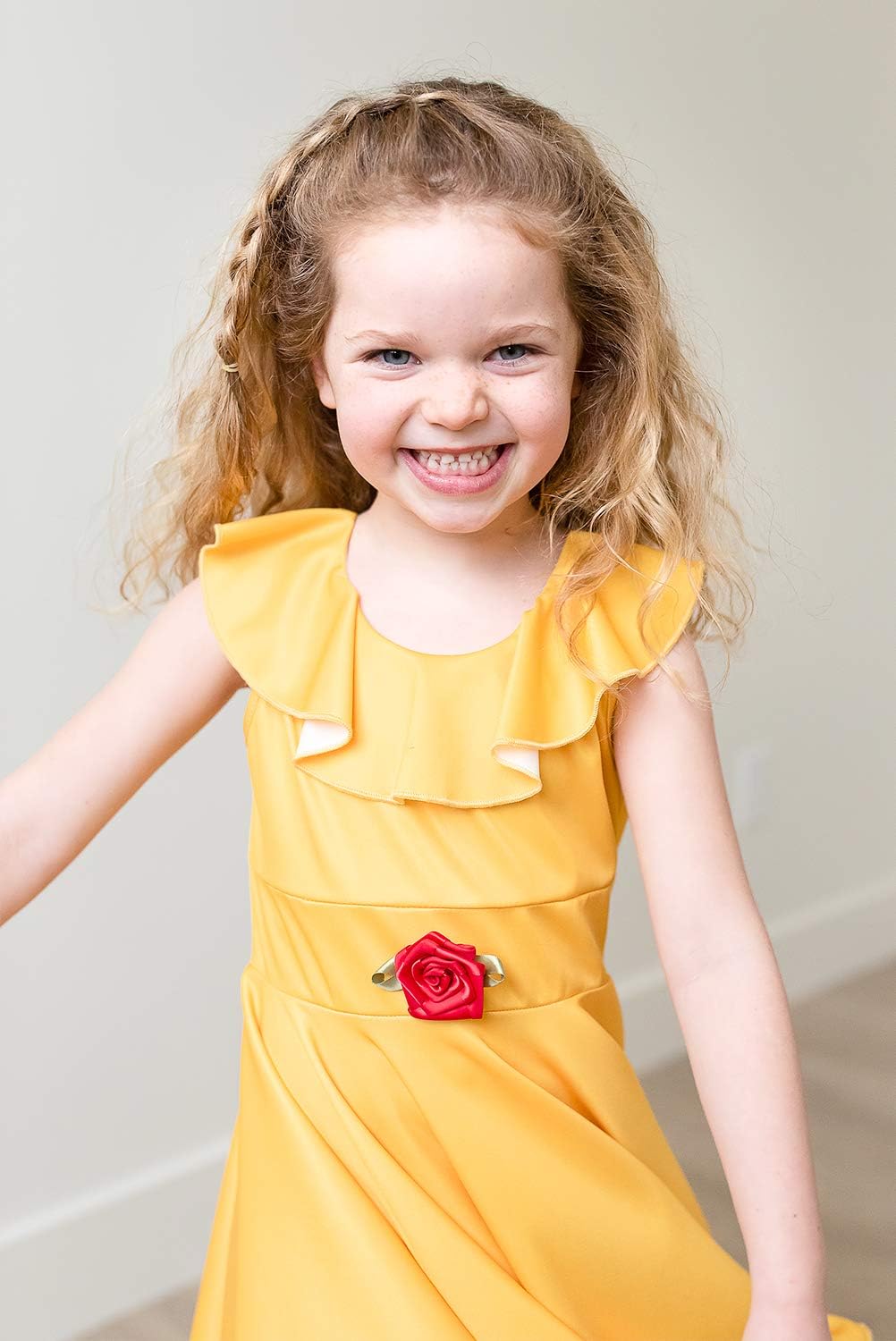 Little Adventures Yellow Beauty Princess Twirl Dress