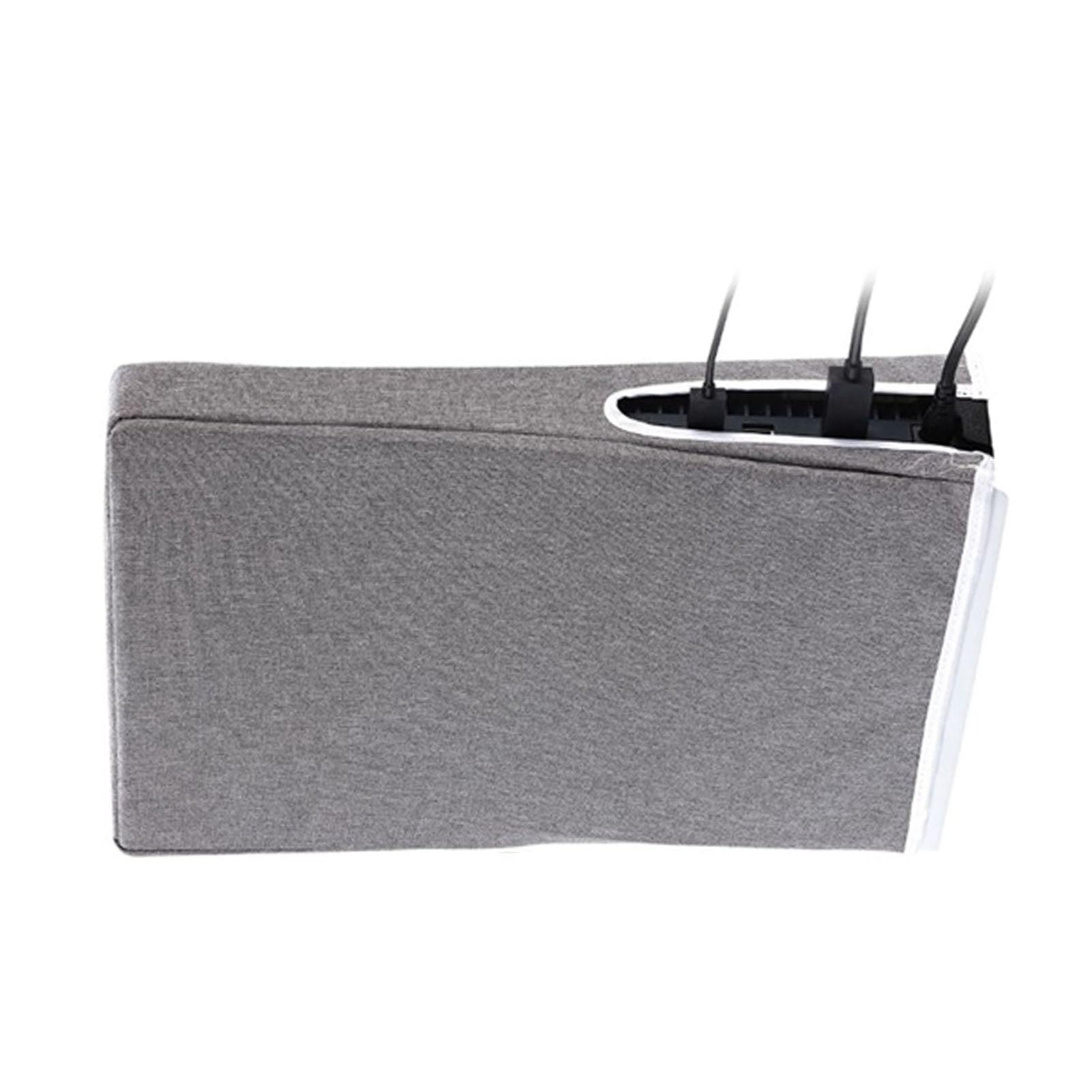 Jelquix Game Console Dust Cover Protector Stylish Oxford Cloth Vertical Design for Console in Living Room (Grey)