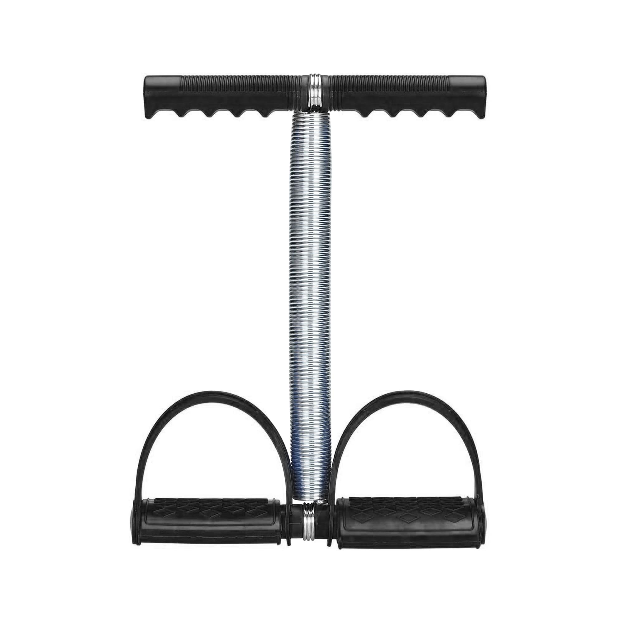 Konex Single Spring Tummy Trimmer for Men & Women | Enhanced Elasticity with Comfortable Foot Pedals | Perfect for Toning & Strengthening Stomach, Waist, Legs & Arms (Black) (B0DCC6LN59) Amazon Price History, Amazon Price Tracker