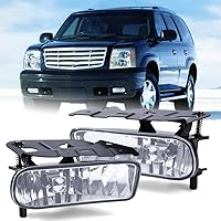Vista 7 de PIT66 Luces antiniebla para parachoques delantero, compatibles con Cadillac Escalade 2002-2006, faros antiniebla delanteros izquierda/derecha