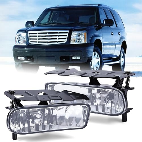 Miniatura 7 de PIT66 Luces antiniebla para parachoques delantero, compatibles con Cadillac Escalade 2002-2006, faros antiniebla delanteros izquierdaderecha