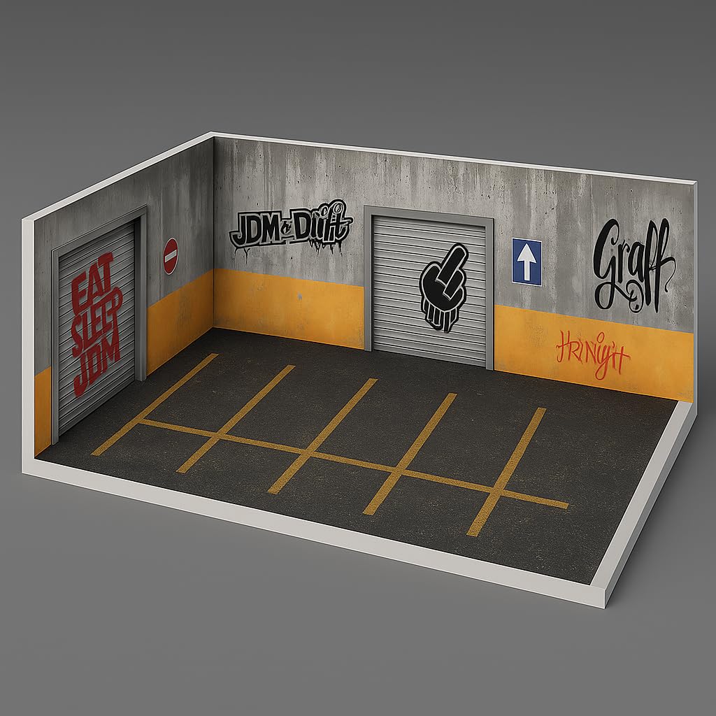 Buy JDM+Drift Limited Edition Diorama Stack – Scale Display Garage