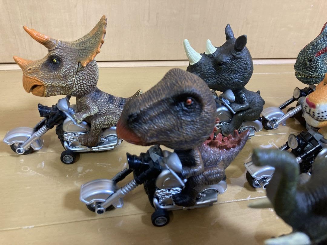 Amazon.co.jp: 8種セット ドタマニマル 弩頭動物 ワイルドライダーズ