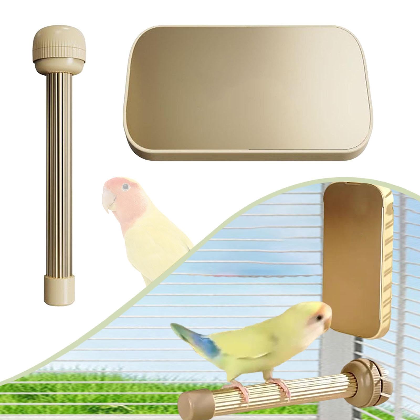 predolo Percha para Pájaros con Calefacción Percha Cómoda para Loros Pinzones Periquitos Invierno