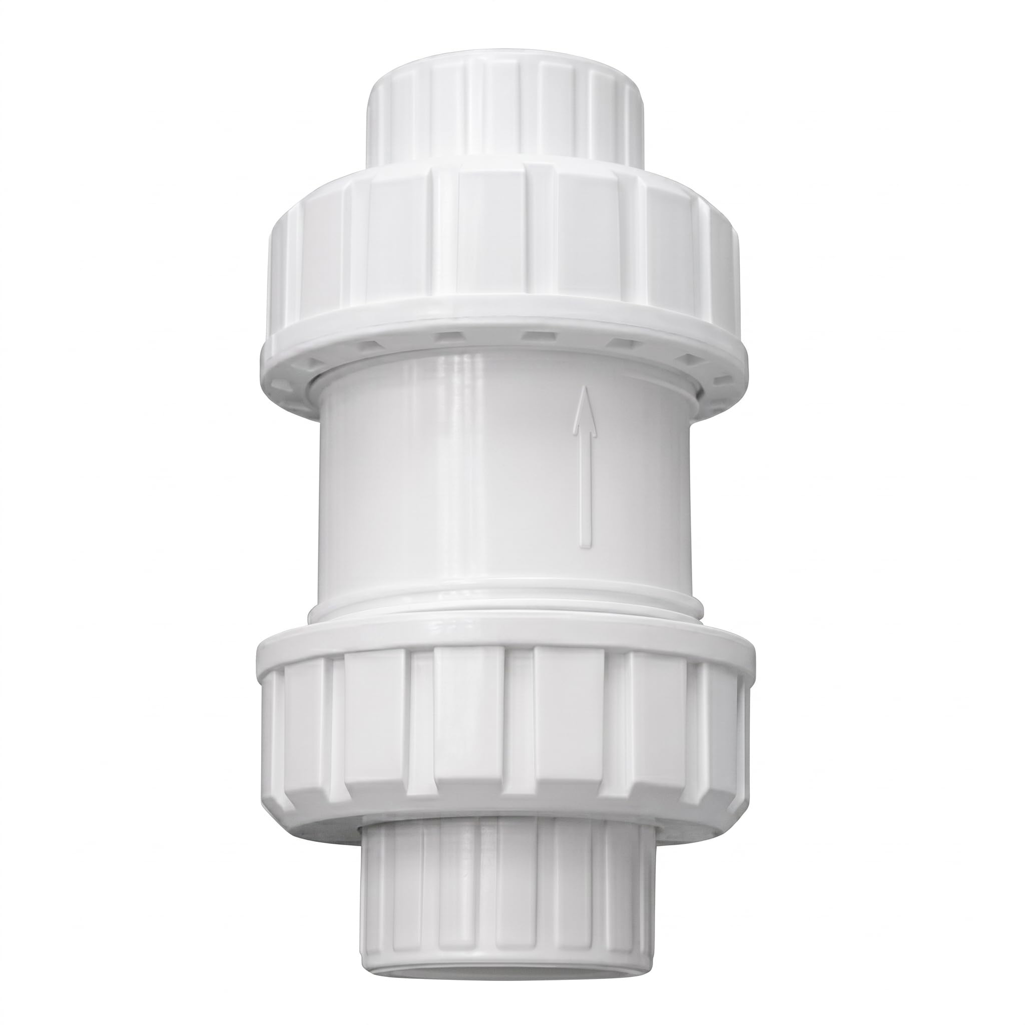 UPVC Non Return Valve (NRV) | Heavy Duty Check Valve | Leak Proof Water Flow | Suitable for Plumbing, Borewell & Water Supply Systems, WHITE, 1, (20 mm (3/4 inch)-image-26