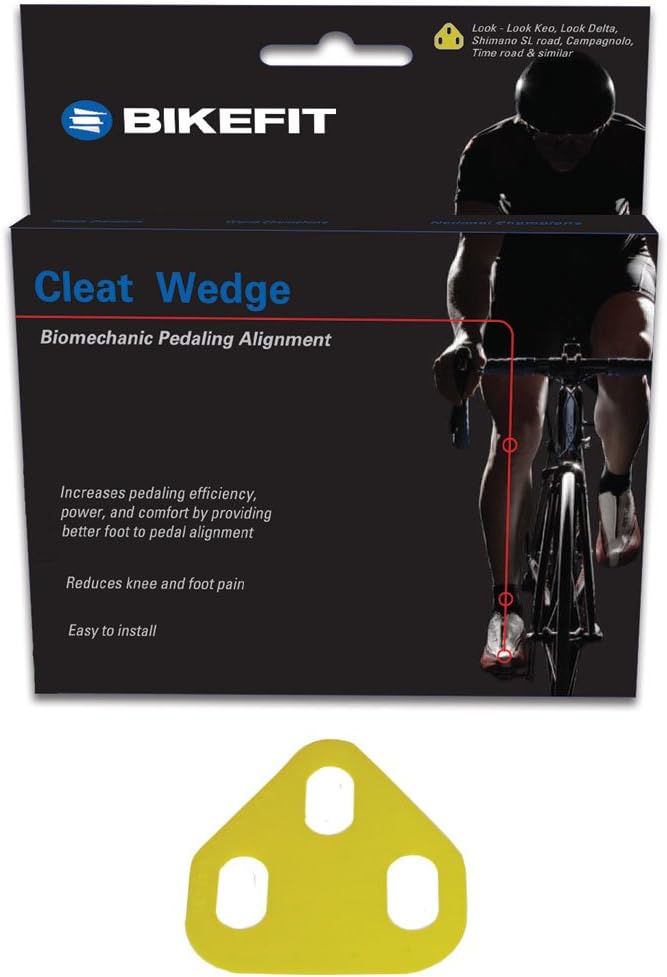 BikeFit - Cleat Wedges x 8 + screws in box Look 3-hole