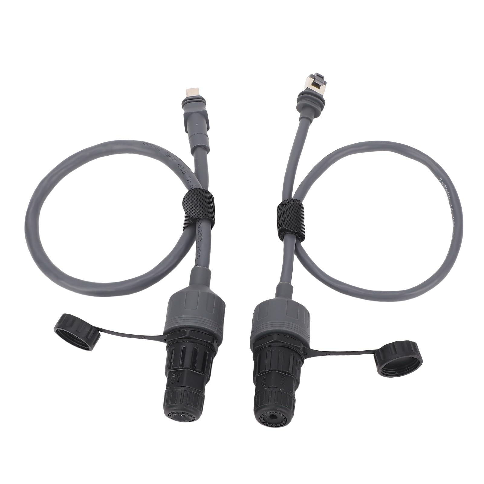 Ethernet Adapter for Enterprise Antenna IP68 Rating 1200mbps Transfer Rate SPX Plug to RJ45 Adapter Cable Pair Stable Connection Rubber Copper Material