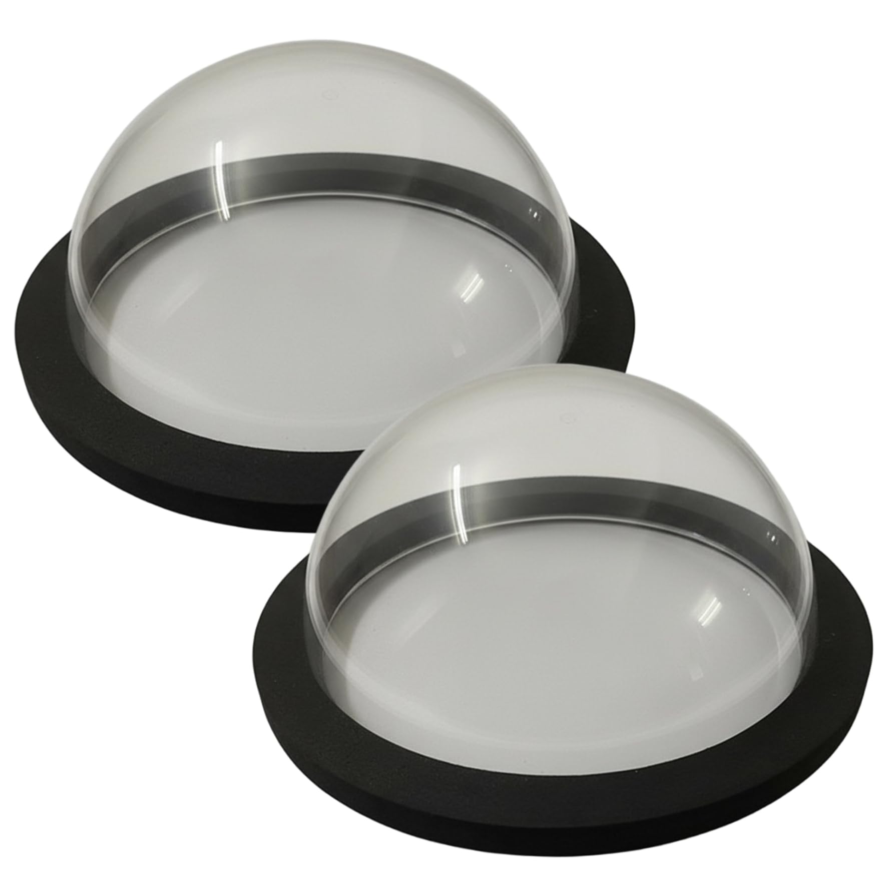 Grtheenumb Aquarium Feeding Ring, 2 Pack Aquarium Floating Plant Barrier, Transparent Floating Plant Corral for Ponds & Fish Tanks, 6 Inch Fish Feeding Ring for Water Lettuce & Duckweed