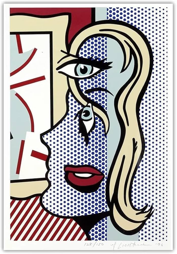 ロイリキテンスタインスクリーンポスター RoyLichtenstein Amazon.co.jp: 有名なロイ・リキテンスタイン ポスター 抽象