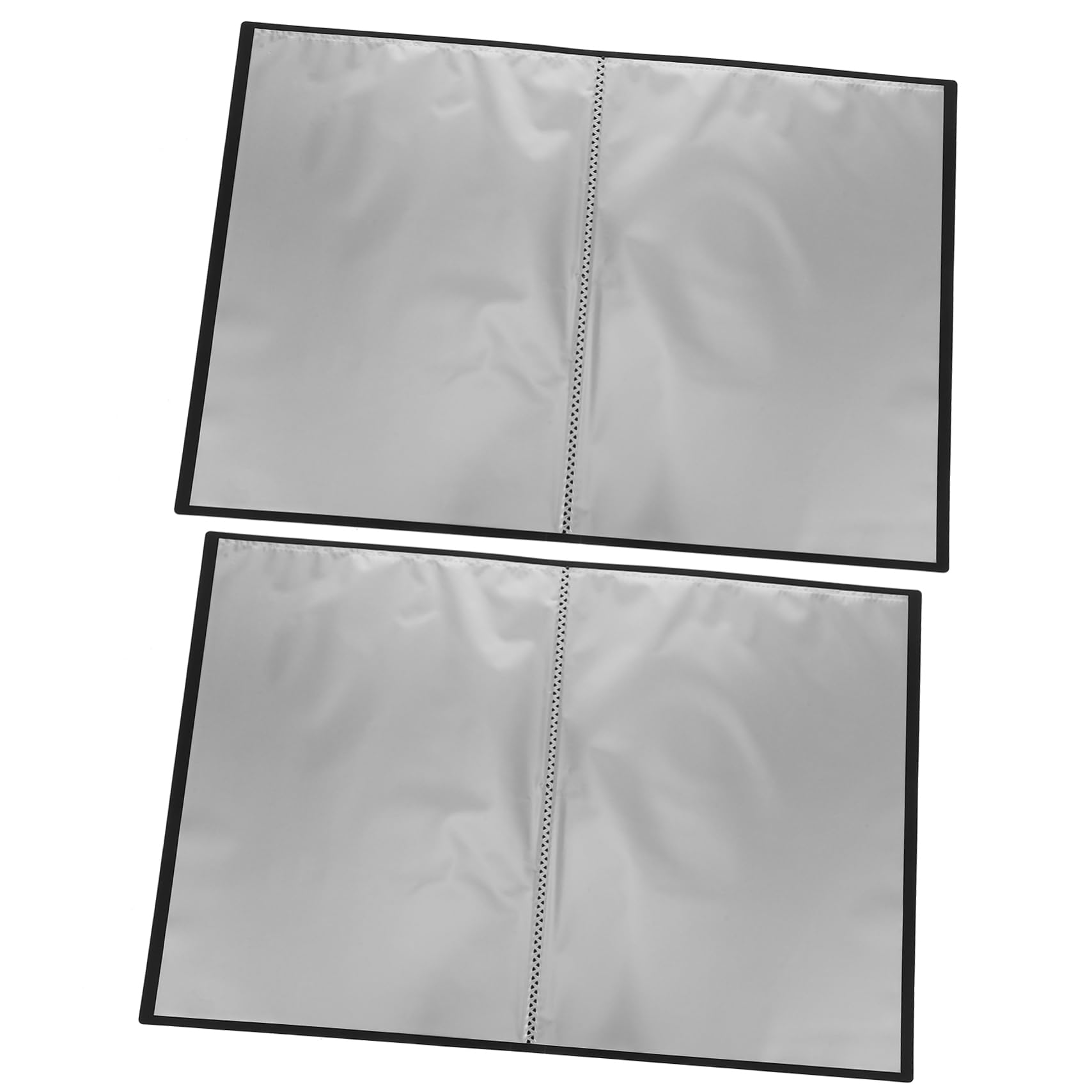 Housoutil 2pcs Insert Folder Portable File Organizer Folder for Piano Document Organizer Folder Music Score Binder Music Folders Receipt Organizer Music File Folder School Folders Pp Black