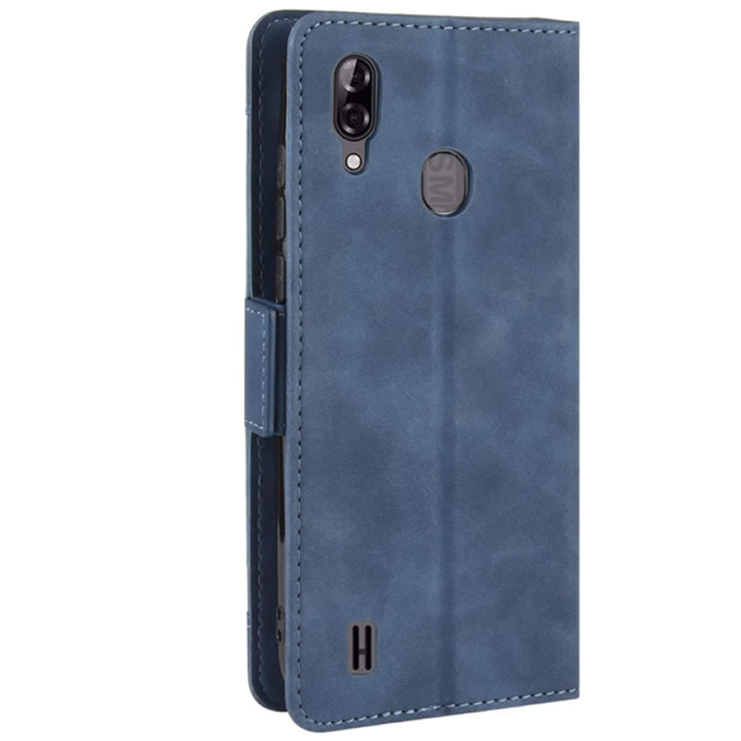 Cover A Libro Per Blackview A60 PRO | Pelle PU Premium, Chiusura Magnetica, Tasche Carte E Funzione Stand