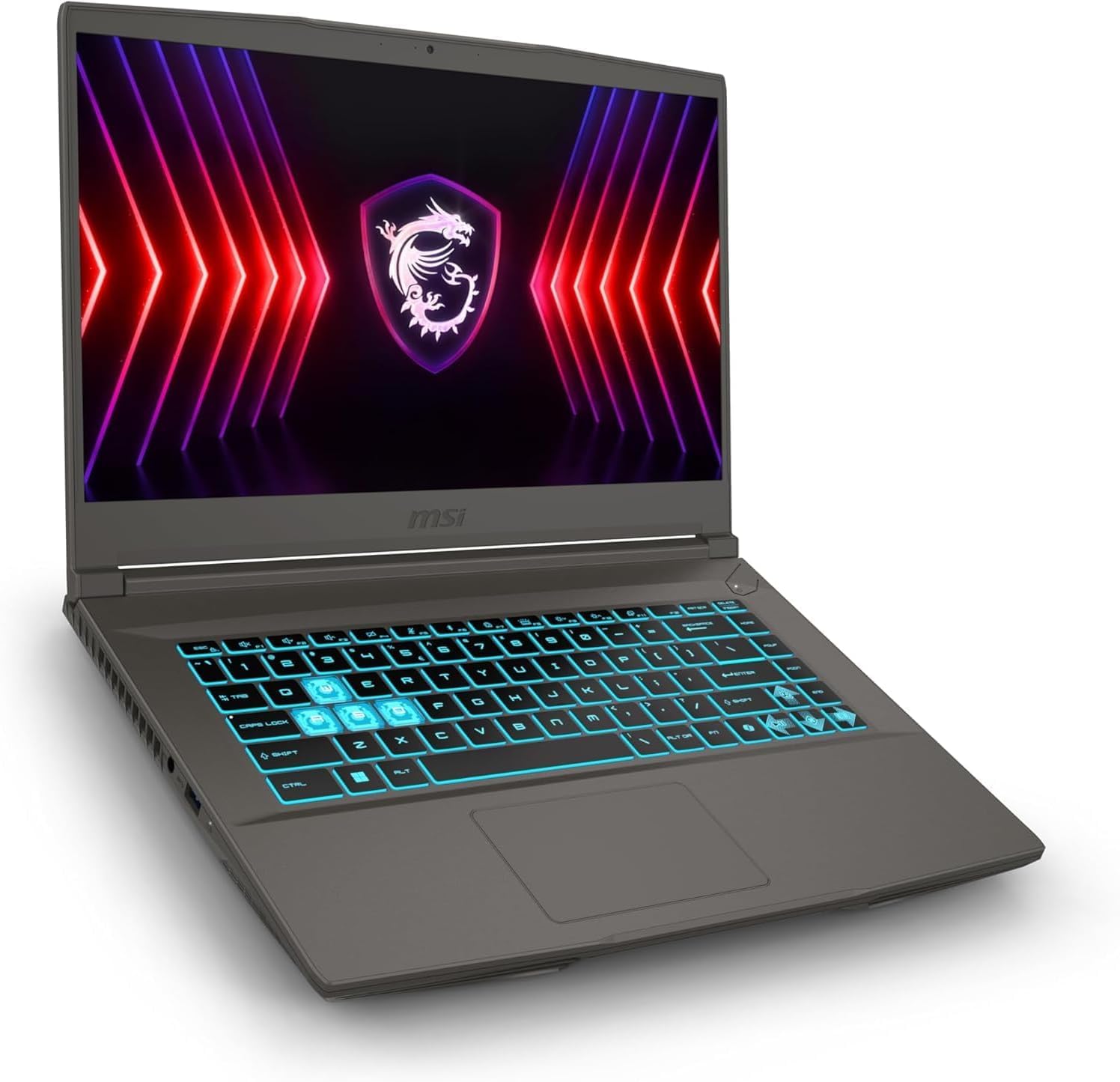 msi Thin A15 B7VF-228XIT, Notebook Gaming, 15.6" FHD 144Hz, AMD Ryzen 7 7735HS, Nvidia RTX 4060 GDDR6 8GB, SSD PCIe4 512GB, RAM DDR5 16GB 4800MHz, WiFi 6E, FreeDOS [Layout e Garanzia ITA] Grigio