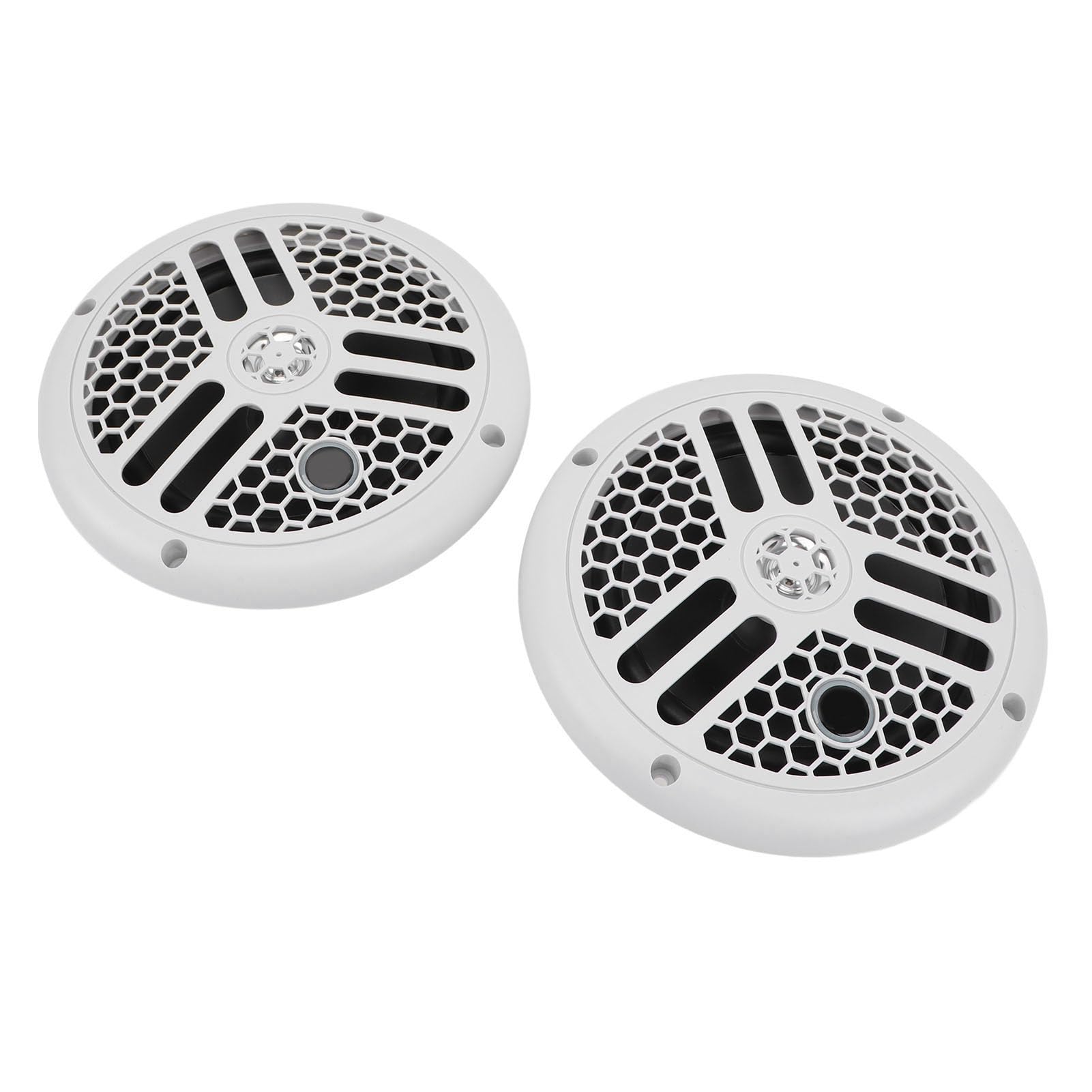 2Pcs 6.5 Inch Marine Speaker 120W Weather Clear Sound Versatile Boat Audio Speaker for RV Yacht UTV DC12V