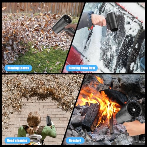 image for Kusakyo Leaf Blower Cordless with Battery, blowers for lawn care, Hand