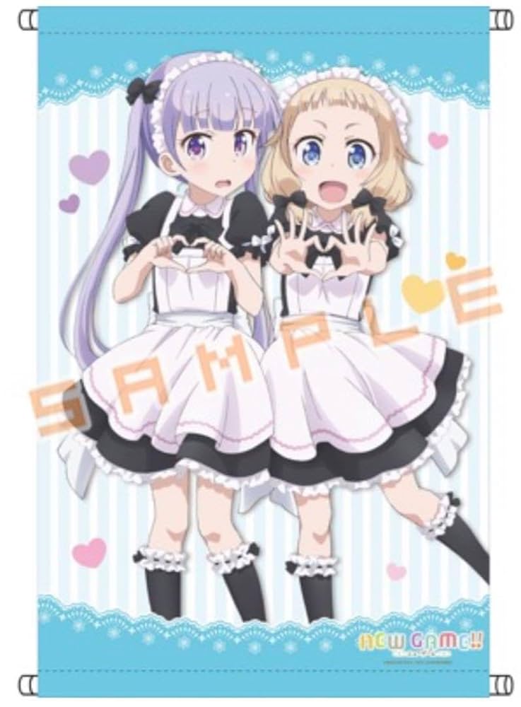 NEW GAME‼︎ 「涼風青葉＆桜ねね」 スリーブ サプライ きゃらスリーブコレクション イベント限定 NEW GAME