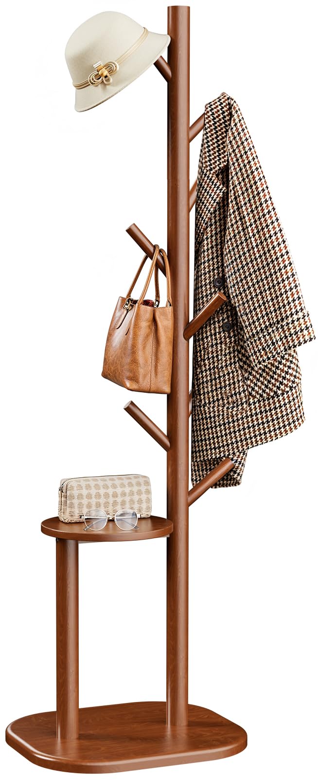 Amazon.com: Pipishell Coat Rack, Freestanding Hall Tree with 8