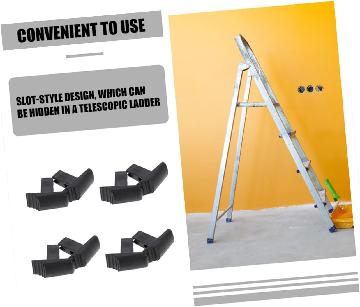 jojofuny 80pcs Ladder Button Replacement Parts for Telescopic Folding Ladders Lightweight Compatible Types