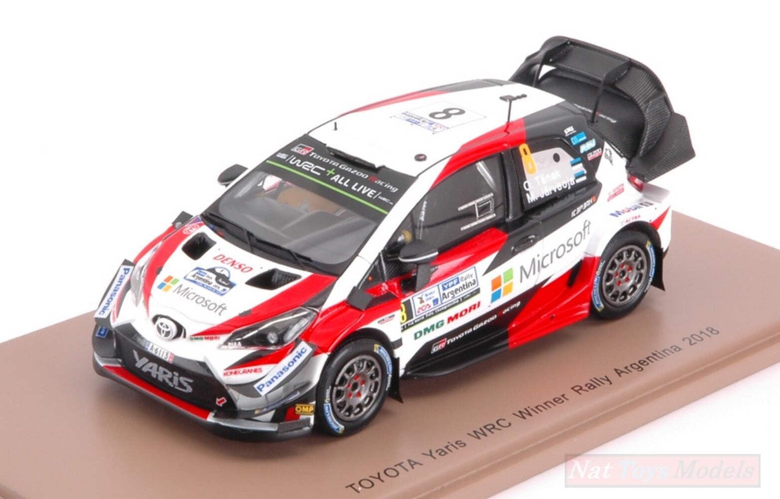 Amazon | 1/43 TOYOTA Yaris WRC TOYOTA GAZOO Racing WRT No.8 Winner