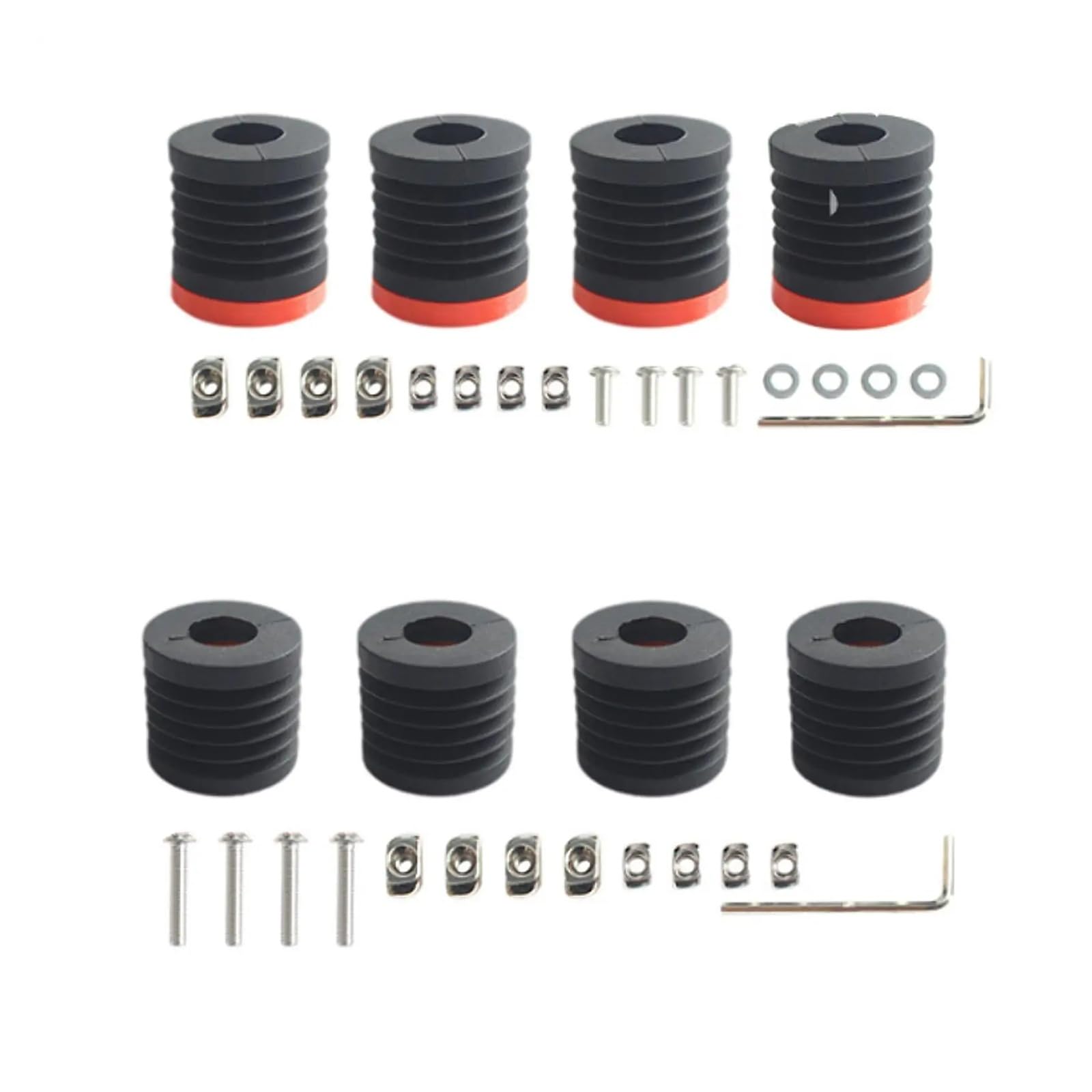 Compatibile con Bambu, piedini antivibranti P1P | P1P, Antivibrazione, Piedini(With Printed Parts)