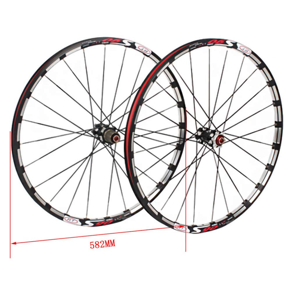 Asiacreate Mountain Bike Quick Release Wheelset 26 29'' Rim
