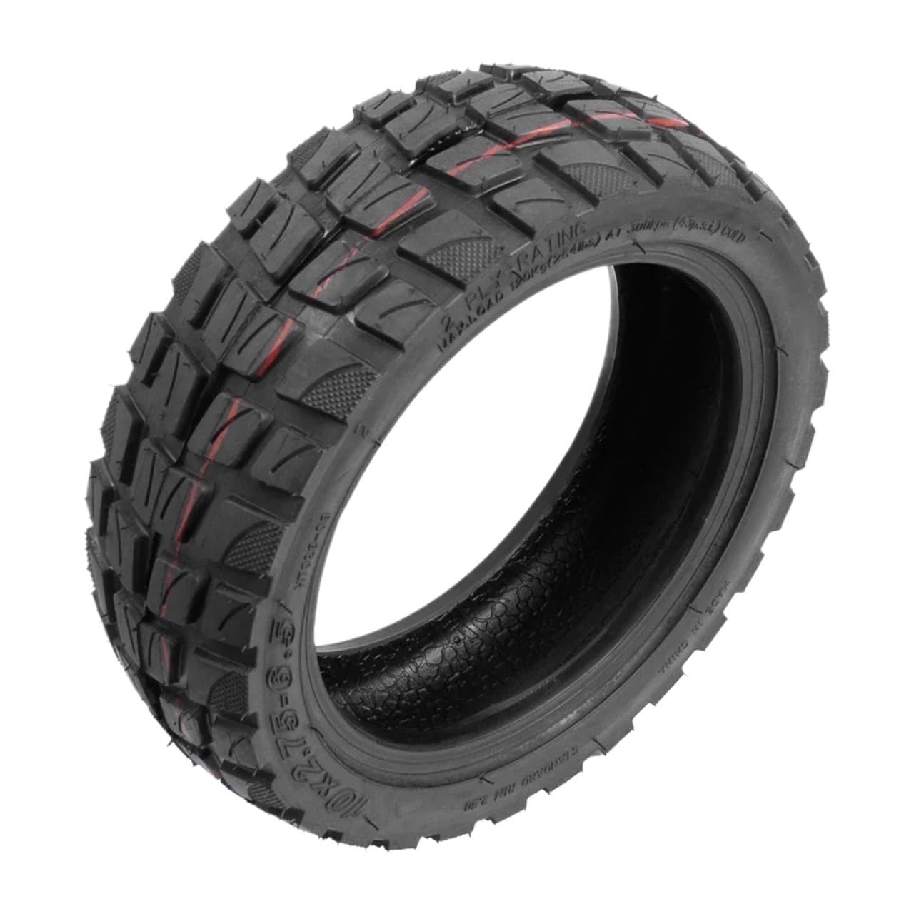 10-calowa bezdętkowa opona terenowa kompatybilna z Speedway 5/Dualtron 3-10x2.75-6.5 for Scooter (2 szt.)