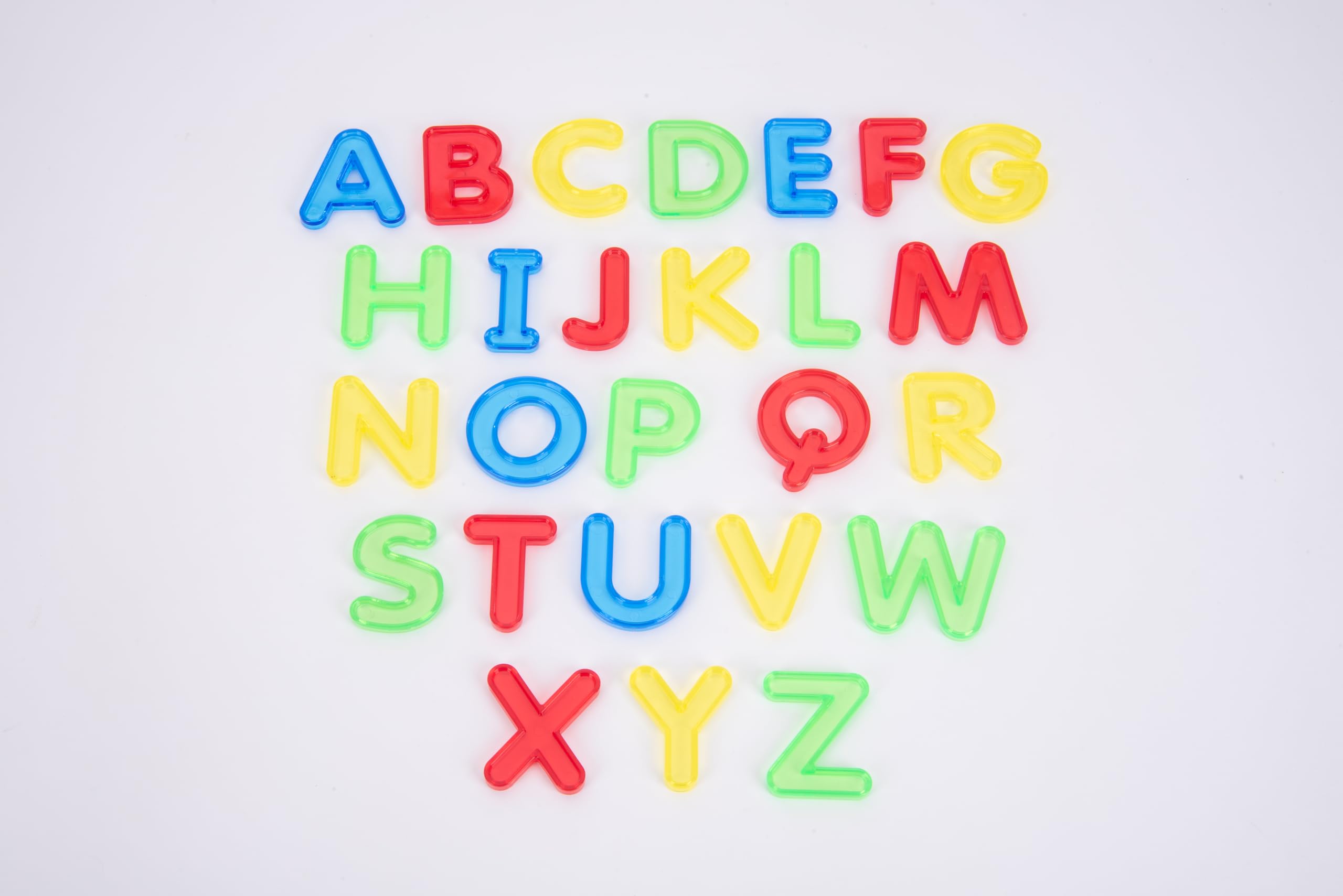 TickiT 73137 Translucent Letters Uppercase - Educational Toy - Preschool Learning - Spelling A-Z