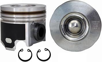 LowPricedAutoParts Set of 8 Pistons for 04-10 Ford 6.0L/365 Powerstroke Diesel | Standard Size | 95.00mm Bore Diameter