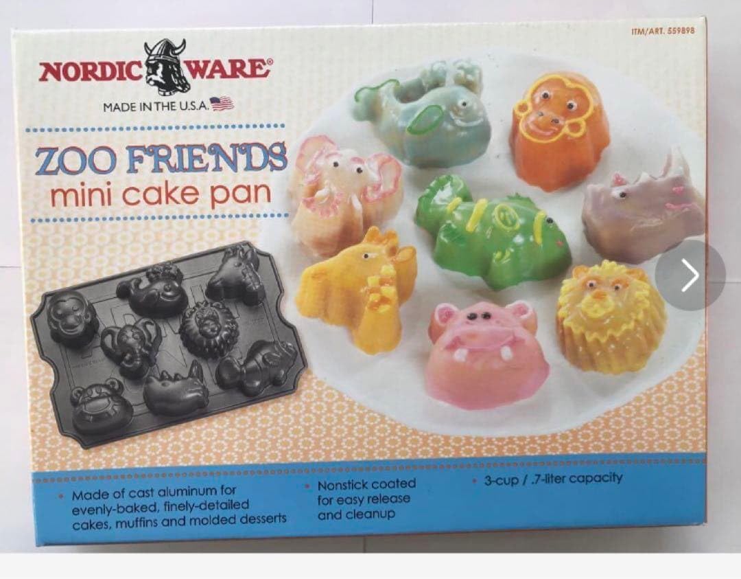 ノルディックウエア オータム・ケーキレットパン 秋の風物16個ケーキ型16個