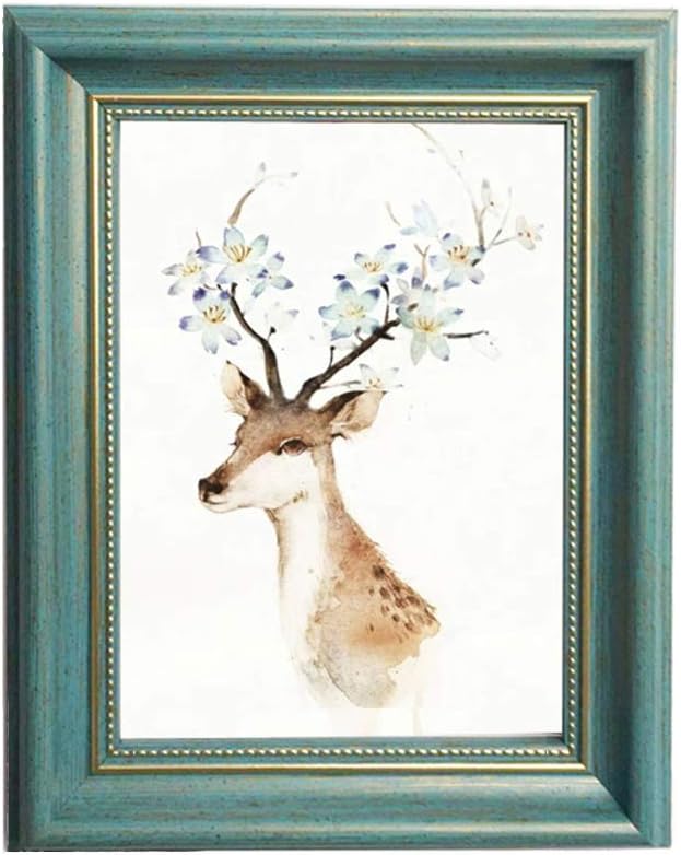 Teal picture frame