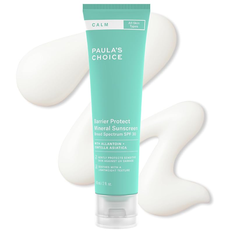 Paula's Choice CALM Barrier Protect Protetor Solar Facial Mineral FPS 30, 60 mL