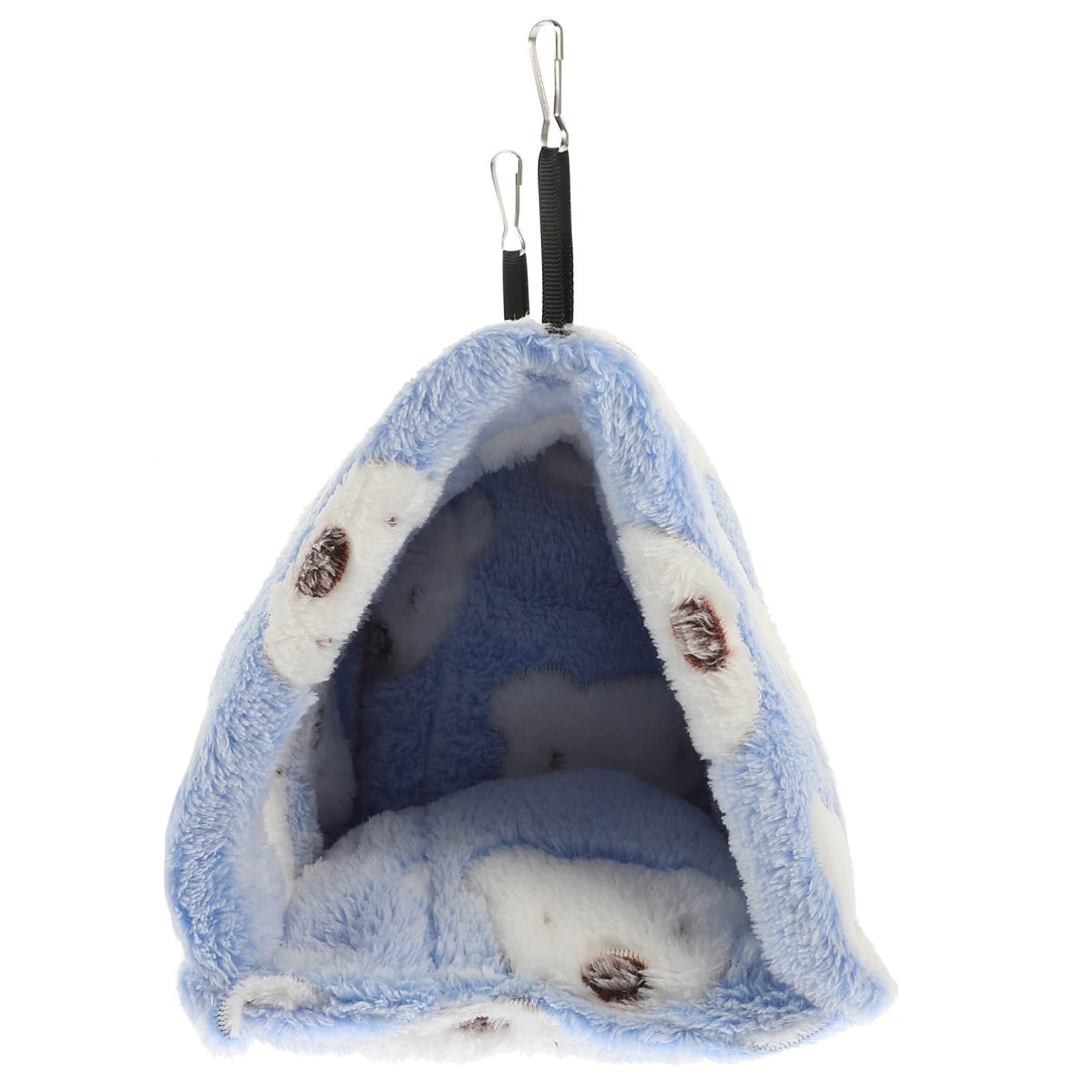 2 Stück Schlafsack, Baumwollnest, Haustier Hamsterbett, Hamsternest, Betthaus, Kleintiernest, Ruheplatz Zum Schlafen, Hamsterversteck, Warmes Hamsterbett, Bequemer Ruheplatz