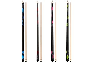 Premium 4-Piece Pool Stick for Skilled Gameplay: Elevate Your Billiard Experience