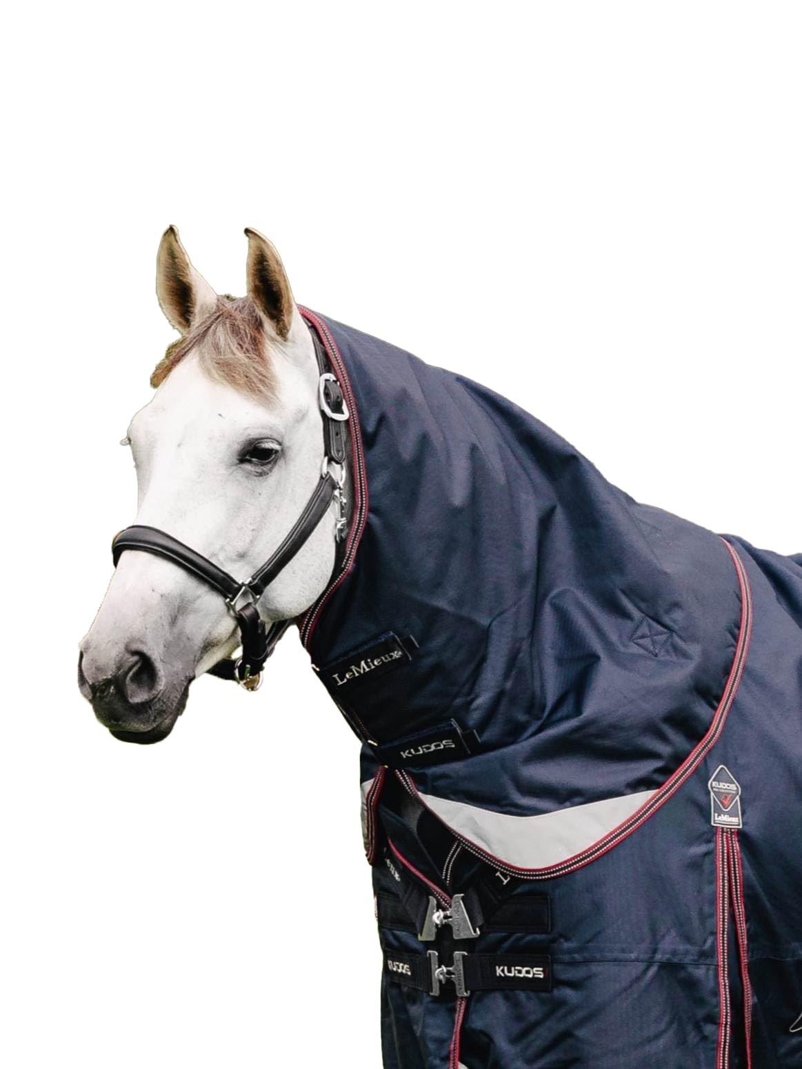 LeMieux Kudos Turnout Neck Cover - Navy - 200g - Small