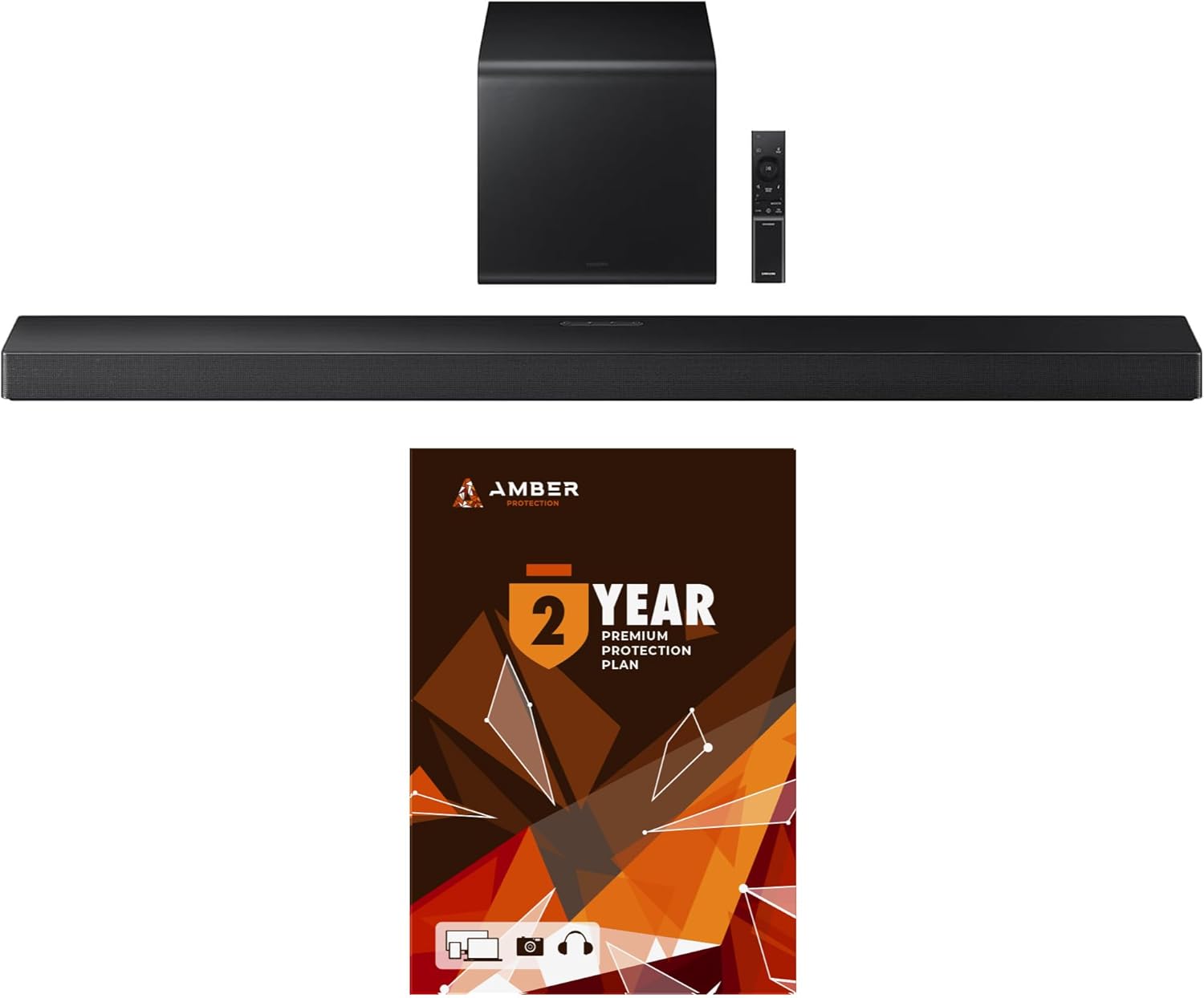 Samsung HW-Q600F Q Series Soundbar 3.1.2 Ch Sound and Subwoofer with 2 Year Amber Protection Plan (2025) - Thumbnail 4