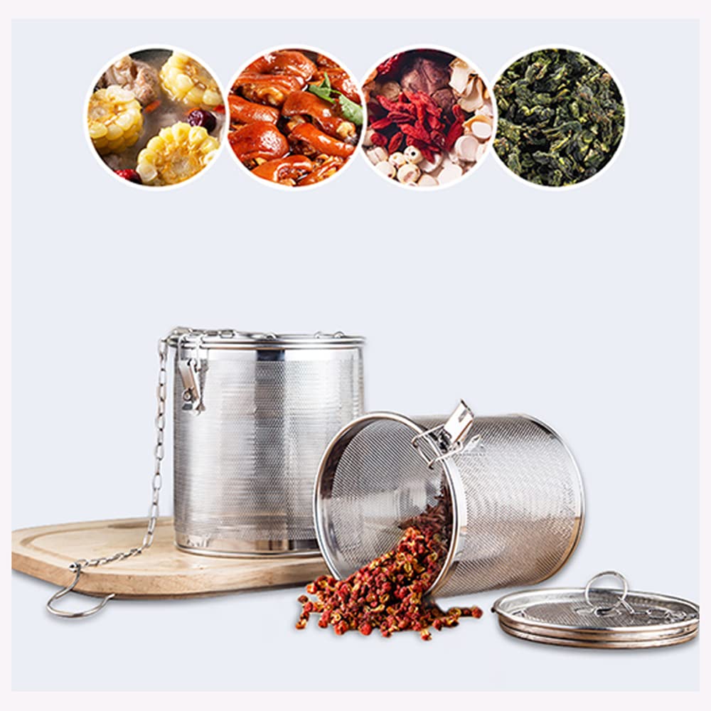 Colino Da Tè In Acciaio Inox 304 - 2 Pezzi - Filtro Riutilizzabile Per Tè Sfuso E Spezie - Foto 14