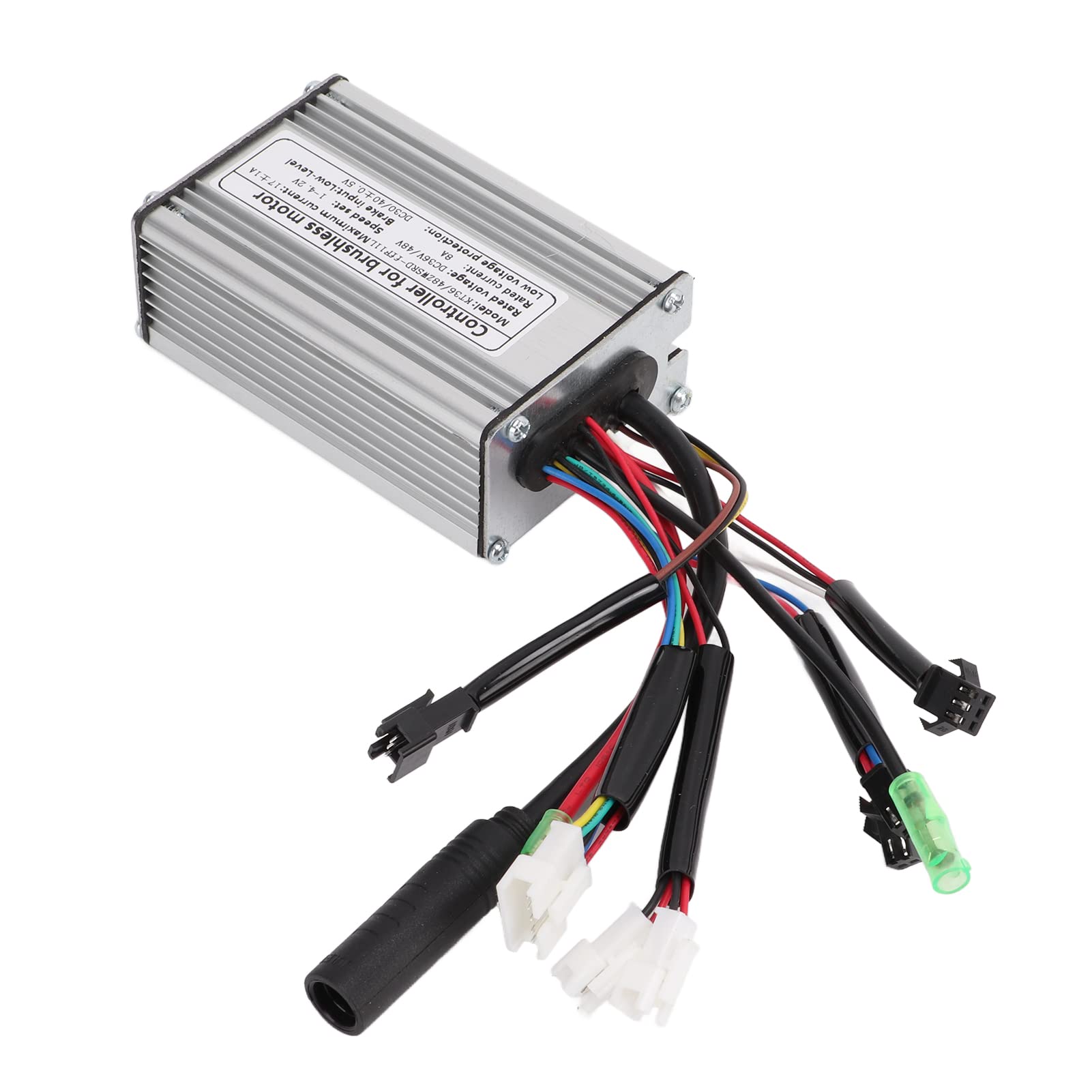 VBESTLIFE KT 17A Controller 36V 48V 350W Aluminum Alloy Motor Controller with Double Ends Light Cord Joint for Electric Electric Modification Accessories