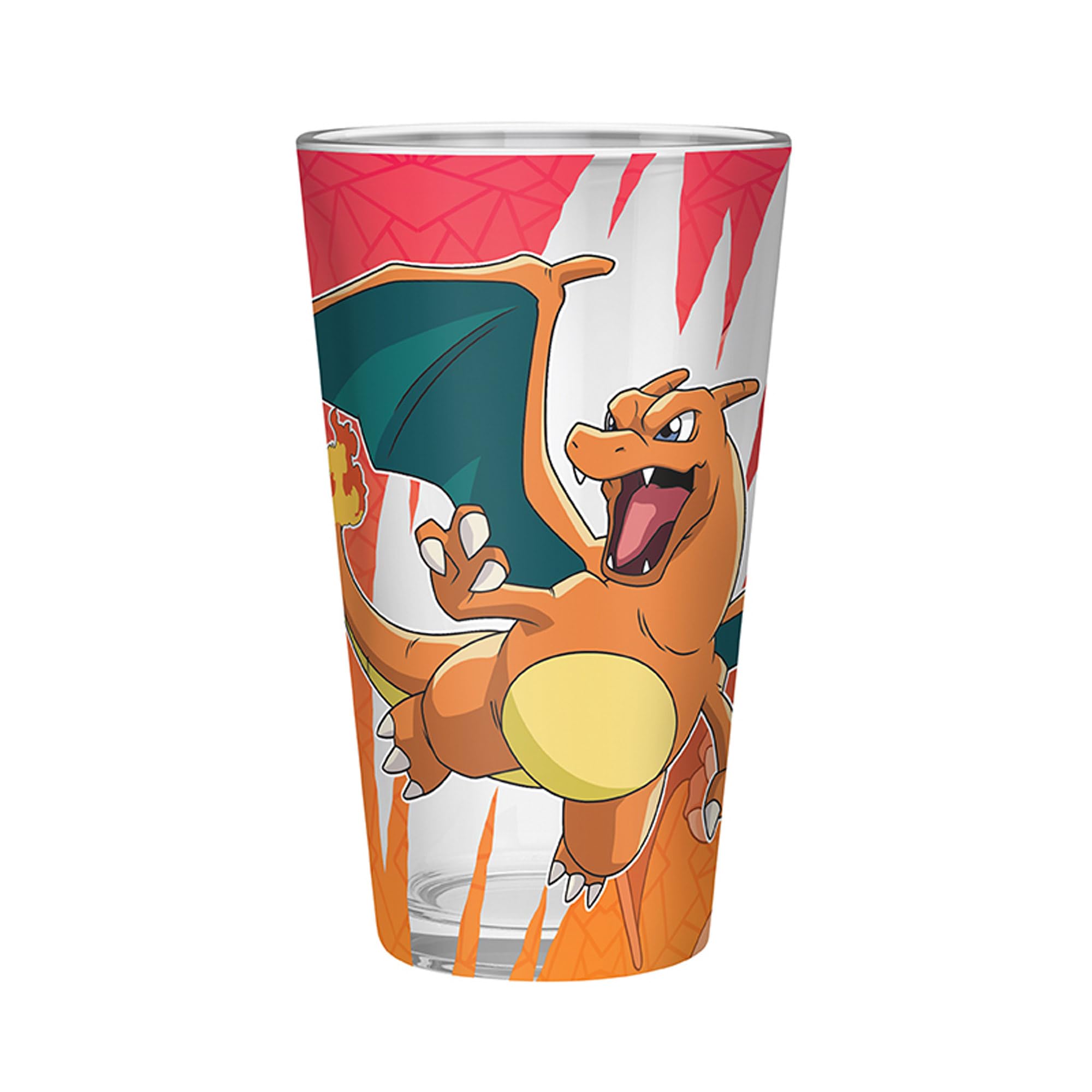 Abystyle Red Pokémon Charizard 400Ml Glass