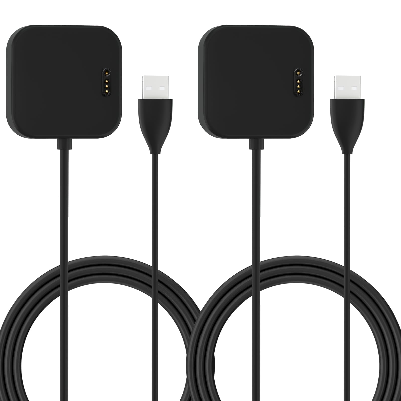 Charger Compatible with AT&T Amigo Jr Watch with 3.3 Feet Charger Cable (Black+Black)-image-18