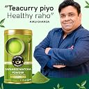 Teacurry Japanese Matcha Powder - Brew Sugar Free Instant Matcha Latte - Ceremonial Grade from Uji Japan - Helps with Focus, Immunity, Weight Management & Calmness - (25 Grams) gallery image
