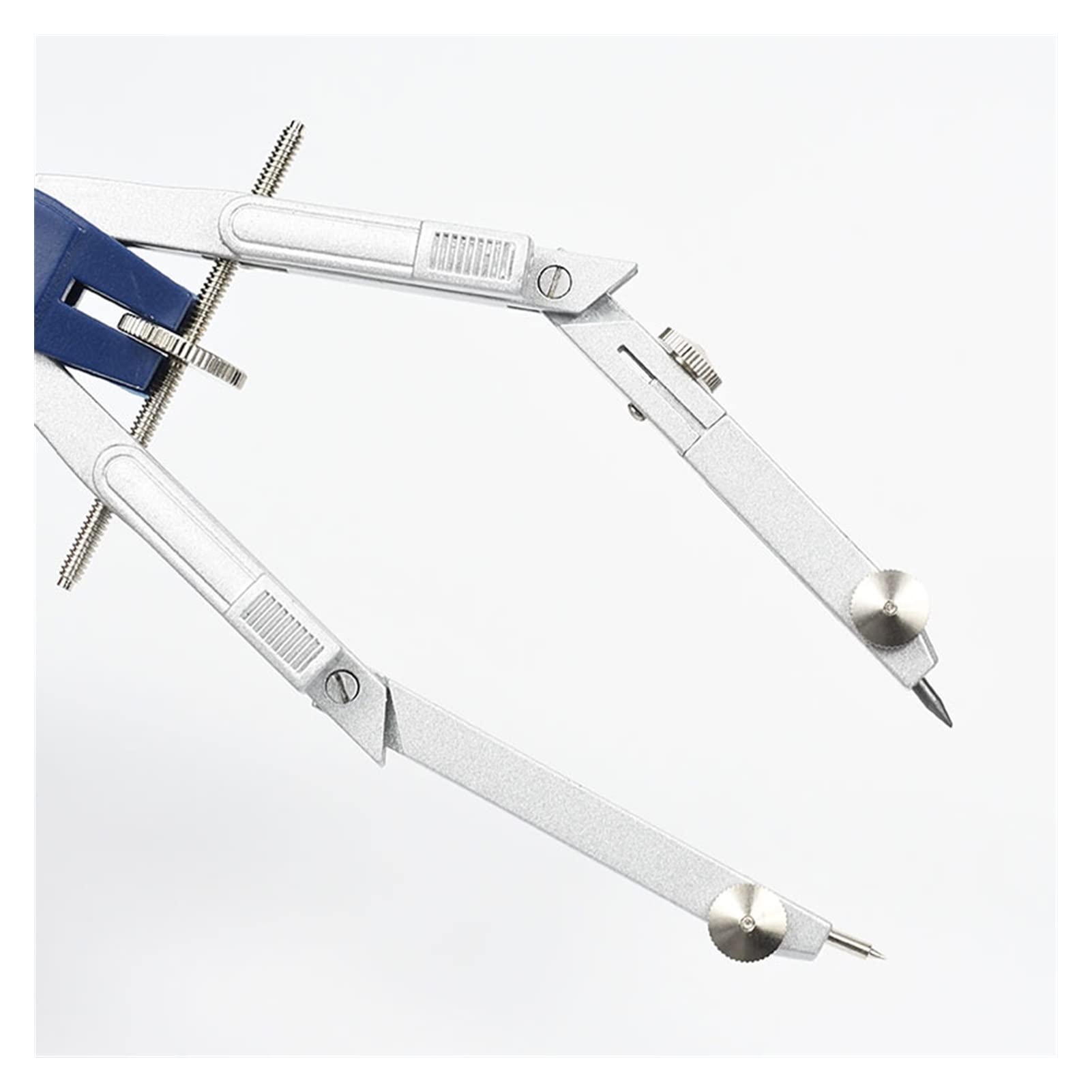 Jeu de jauges circulaires Outils de dessin de compas multifonctionnels - Compasses Set de dessin de boussole métallique professionnel de haute précision 1 PCS Avec du crayon-plomb Set de géométrie