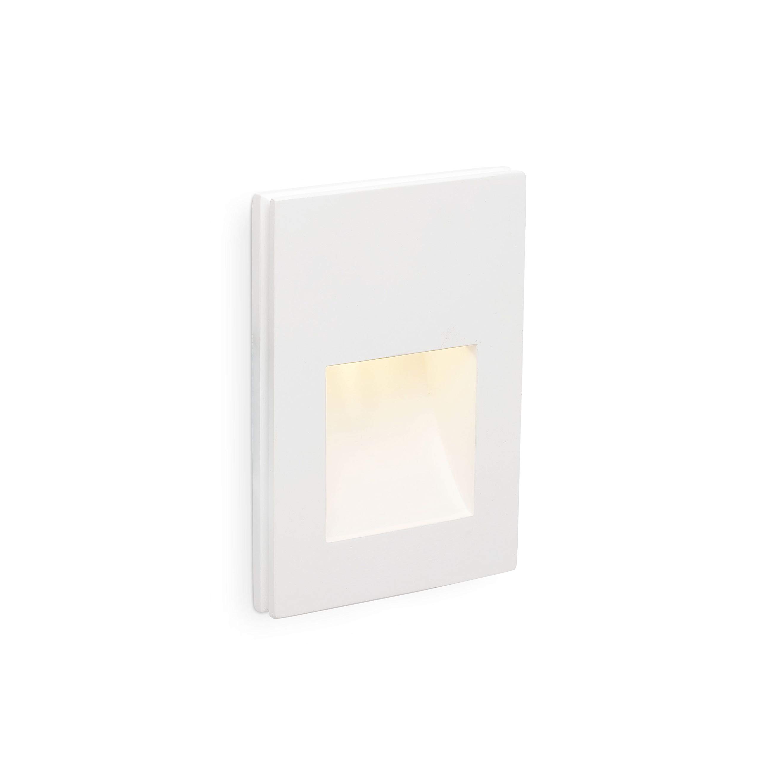 Faro Barcelona 63283 - PLAS SQ Empotrable blanco