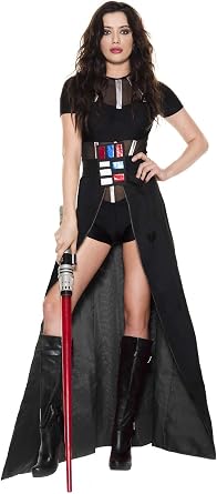 2PC. Ladies Stars Soldier Bodysuit Costume Set