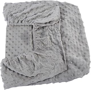 SECFOU 1Pc Capa Capas Externas Lençóis De Algodão Forro De Mesa Trocador Trocador Portátil Trocador De Bebê Trocador Respirável Capa De Troca Trocador Folha De Troca Cinza Viagem