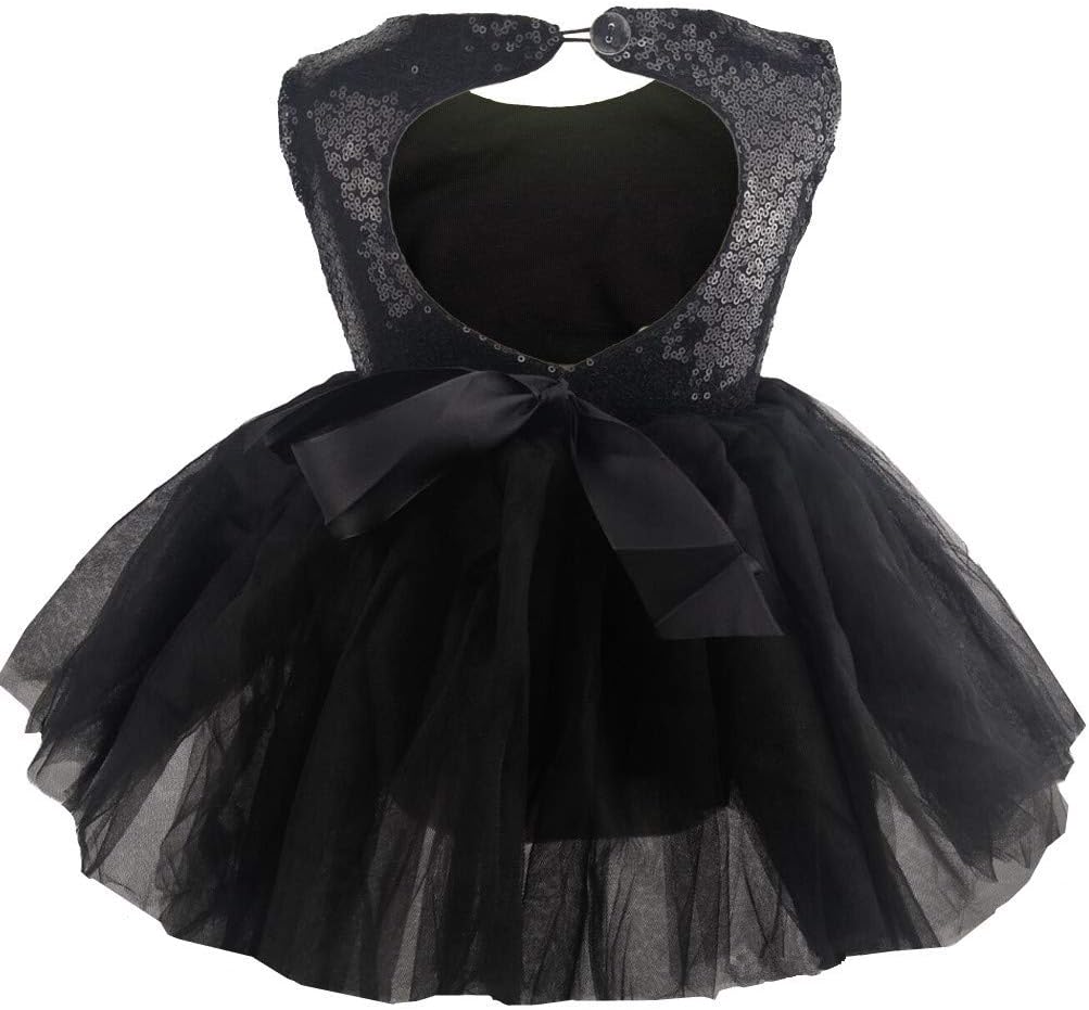 XIPAIPrincess Tulle Tutu Girl Dress Wedding Pageant Party Baby Dresses Age 3-9 Years